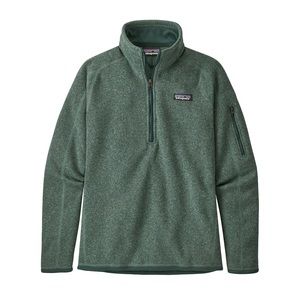 Rare Patagonia Better Sweater 1/4 Zip Green